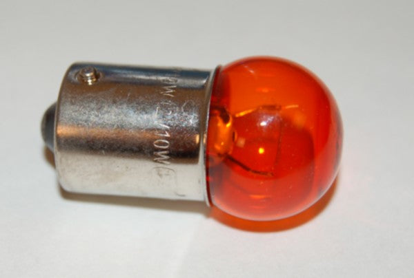 BAU15 oranje knipperlichtlamp 12V 10W voor Agility, Vespa LX