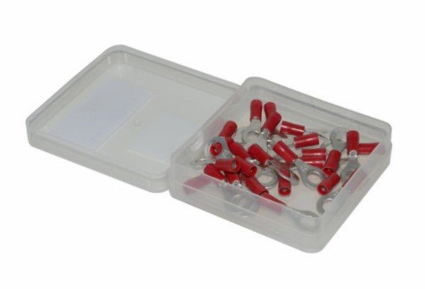 Kabeloog 6 mm rood - 25 stuks