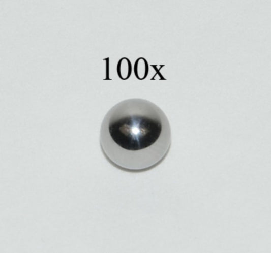 Balhoofdkogels 6 mm - 100 stuks