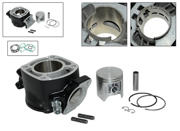 Cilinder Athena Aluminium Nikasil 125cc 55mm Honda, Mbx, MTX80R Lc, Nsr