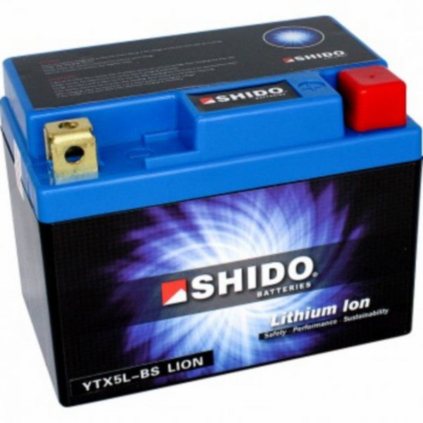 YTX5L-BS lithium-ion accu Shido LTX5L-BS