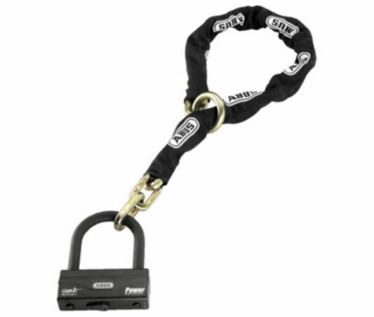 ABUS GRANIT 58 12KS Black Loop kettingslot 120 cm