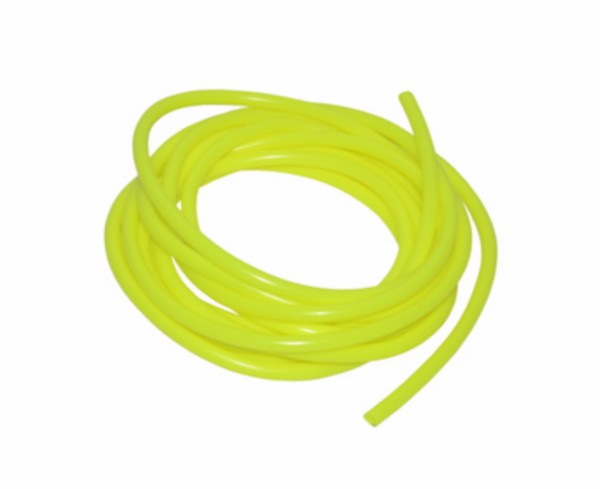 Benzineslang A-kwaliteit 5x8 mm geel fluor rol 5 m