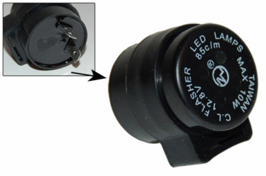 DMP knipperautomaat LED 10W 12,8V 2-polig universeel
