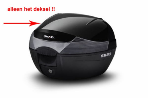 SHAD topkoffer deksel SH33 zwart