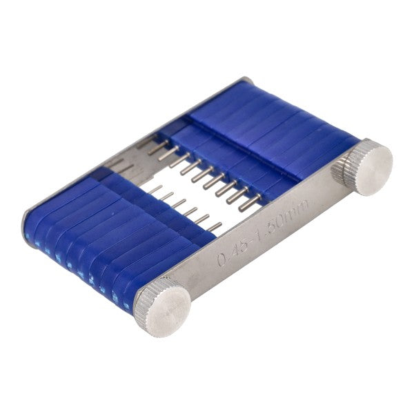Voelermaat sproeierreiniger 18-delig 0,45-1,50 mm