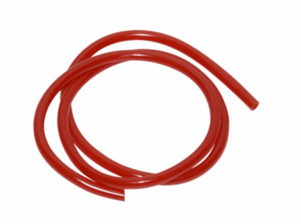 Benzineslang 5x8 mm rood per meter