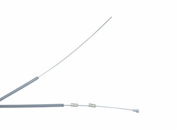 Koppelingkabel set Elvedes binnen- en buitenkabel 1,80/2,00 m grijs