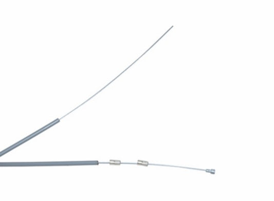 Koppelingkabel set Elvedes binnen- en buitenkabel 1,80/2,00 m grijs