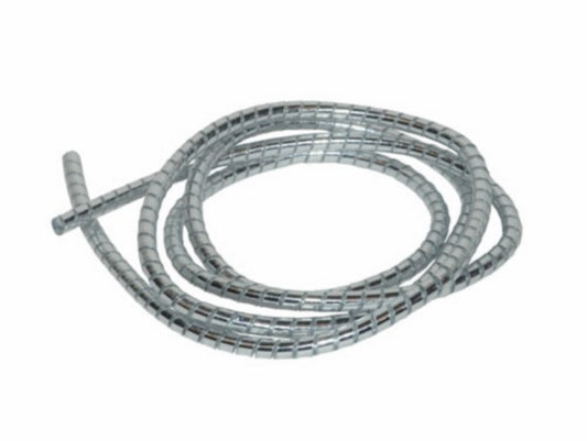 DMP chroom cover buitenkabel 6 mm 1,5 meter