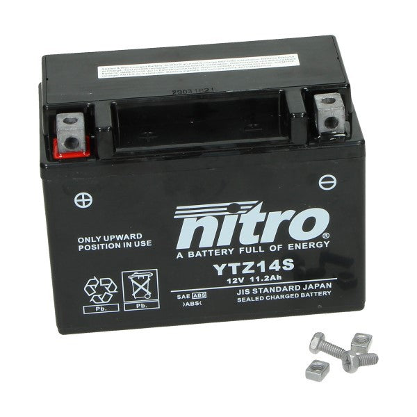 NTZ14S/YTZ14S accu Nitro SLA/GEL 12V 11,2Ah BMW C600/R1200
