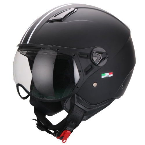 Helm Vito Jet Moda Mat Grijs / Glans wit / Beige en zwart / Mat roze / Nardo Grey / Notte / Glans zwart / Mat blauw