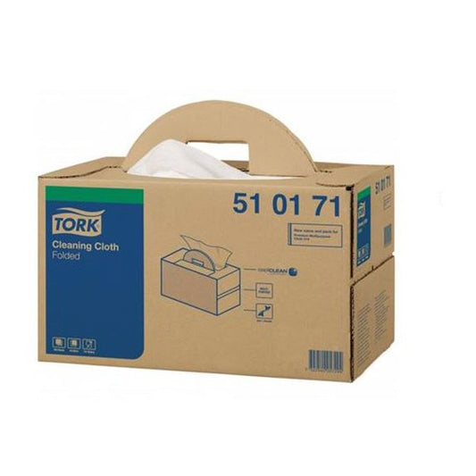 Werkplaats poetsdoek polypropyleen non-woven 210 vellen wit