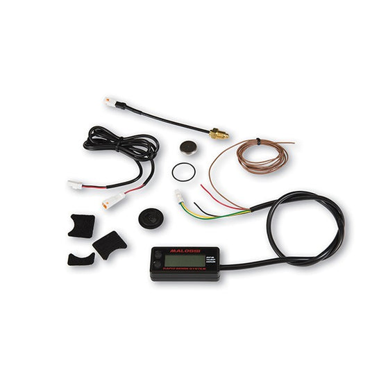 Malossi toerenteller met temperatuurmeter en urenteller 5817540B