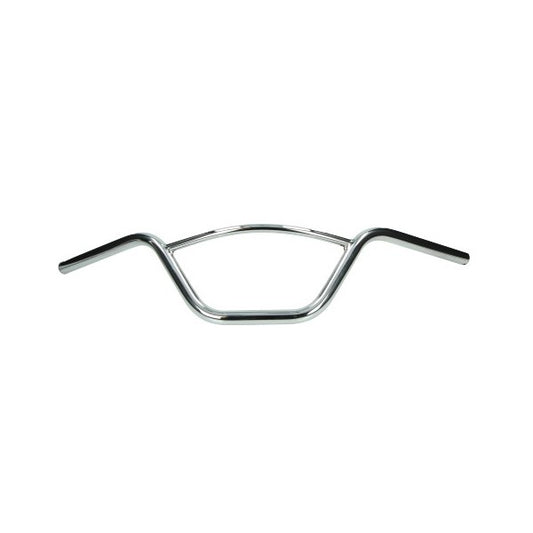 Universeel hoog stuur spijlmodel Cuppini 22 mm chroom