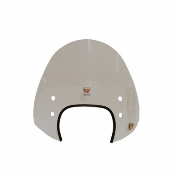 Windscherm Isotta laag smoke met bevestigingsset Scomadi TL-50