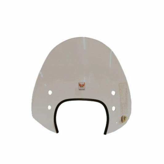 Windscherm Isotta laag smoke met bevestigingsset Scomadi TL-50