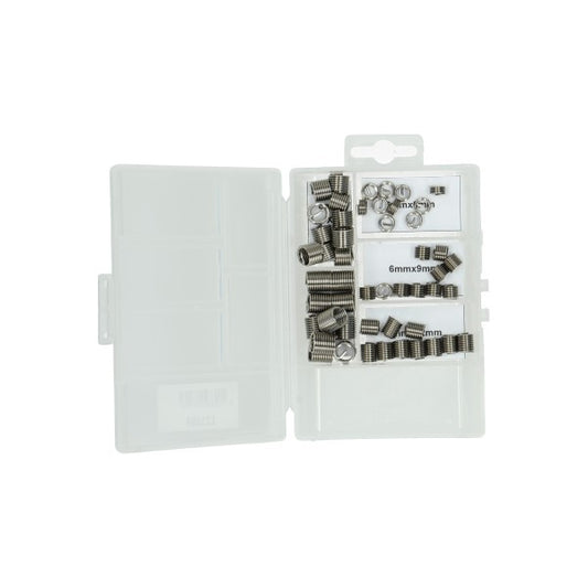Helicoil draadinsert set M6/M8 50-delig