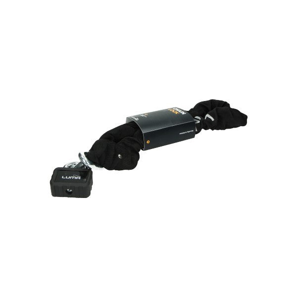 Luma kettingslot met hangslot ART 5-sterren 120 cm zwart