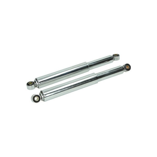 Schokbrekerset DMP Classic Dicht 370mm Chroom Bromfiets