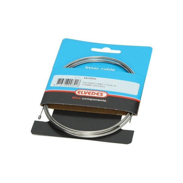 Elvedes gas binnenkabel RVS 2,25 m 6413