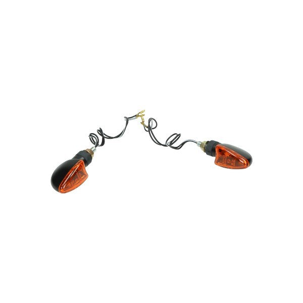 Knipperlichtset DMP mini model pijl E-keur universeel zwart/oranje