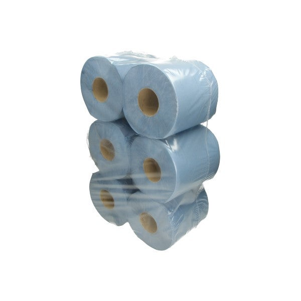 Katrin werkplaatsrol blauw 6 stuks 300 m x 20,5 cm