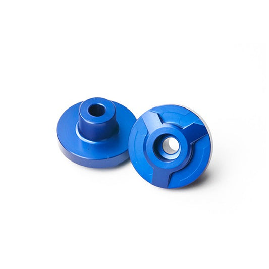 Yasuni stuurbalansgewicht set CNC Pro Race 28,6 mm blauw