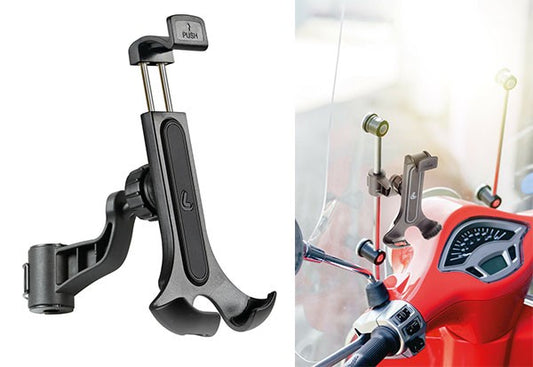 Telefoonhouder Lampa Smart Scooter Flow 9-14 mm spiegel/windscherm