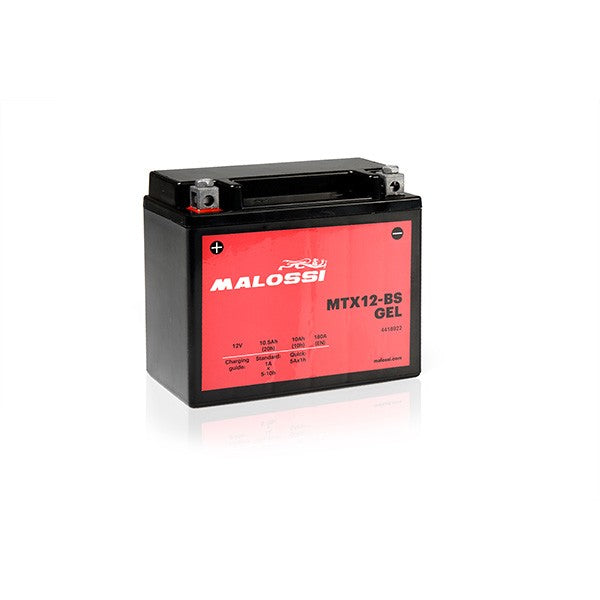 Accu Malossi MTX12-BS SLA/GEL voor o.a. Vespa GTS
