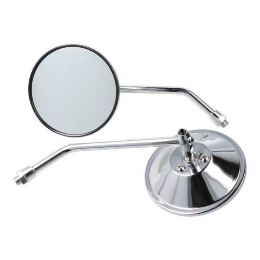 Spiegel DMP rond 100mm chroom verstelbaar 10mm universeel
