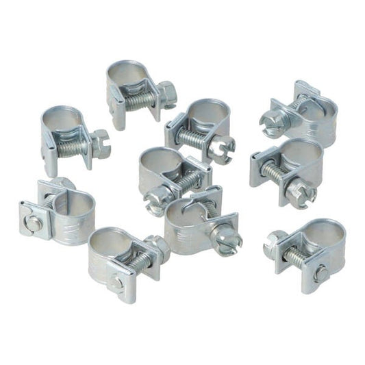 Slangklem benzineslang 7-9 mm - 10 stuks