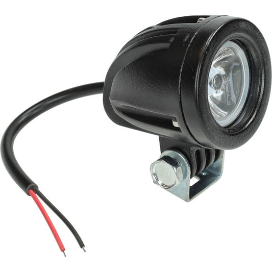 DMP LED verstraler 12V met bevestigingsset zwart universeel