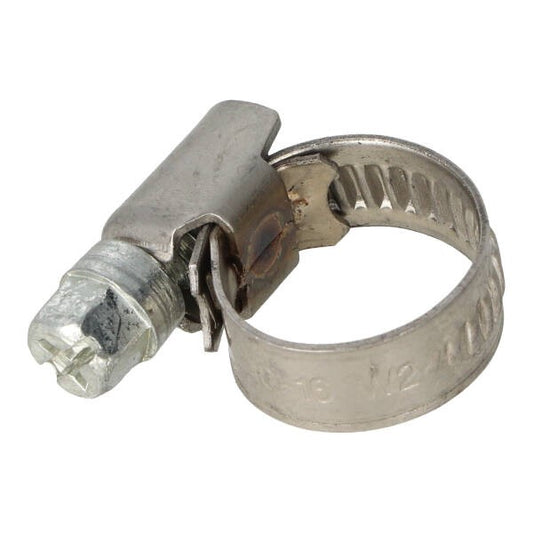 RVS slangklem W2 9mm 10-16mm