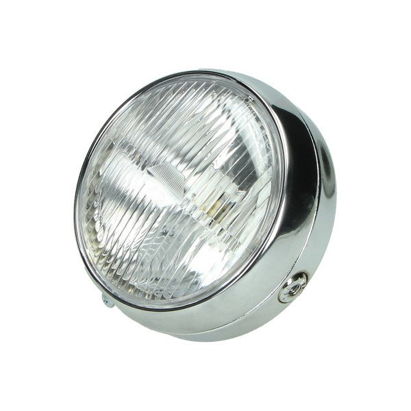 Guia ronde koplamp chroom universeel 14,5 cm