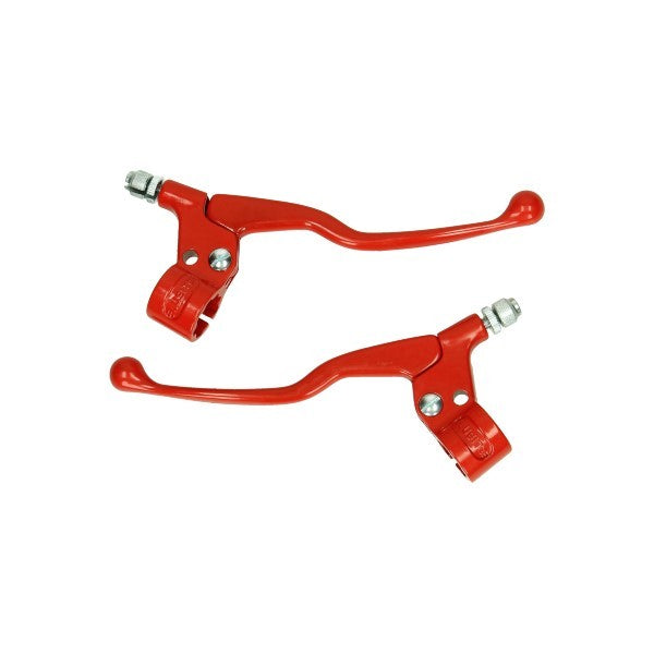 Lusito lange hendelset rood met spiegelgat voor Puch Maxi/Camino