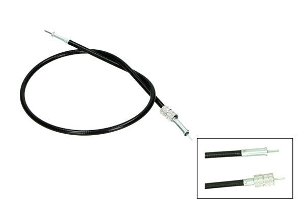 Kilometertellerkabel VDO/VDO 65 cm made in EU zwart