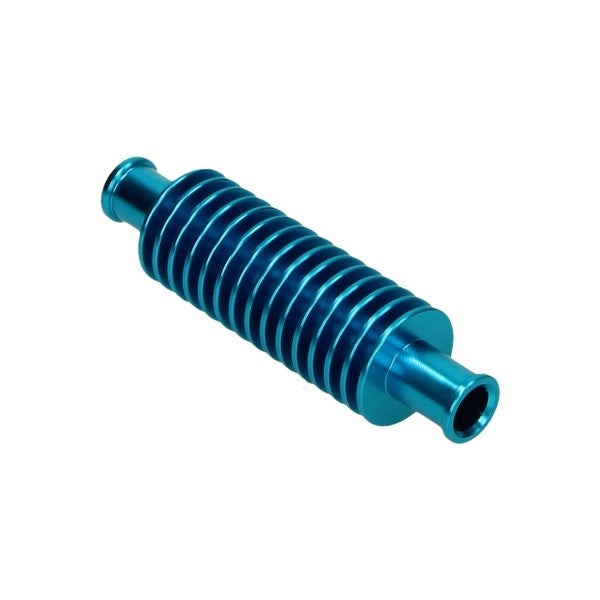 Radiateurslang DMP koelpijp aluminium blauw 16,8 mm scooter bromfiets