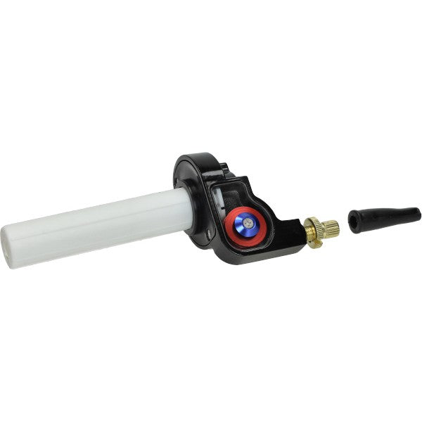 Gashendel Power1 Speed haaks rood voor scooter en bromfiets