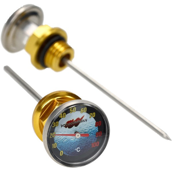 Olietemperatuurmeter universeel o.a. Honda goud