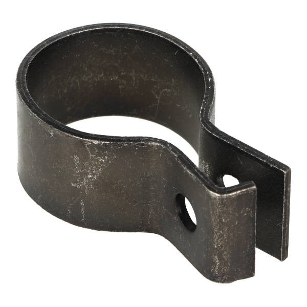 Uitlaatklem universeel 30 mm zwart voor Puch Maxi