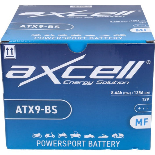 Axcell ATX9-BS/YTX9-BS accu 12V 150x87x105mm