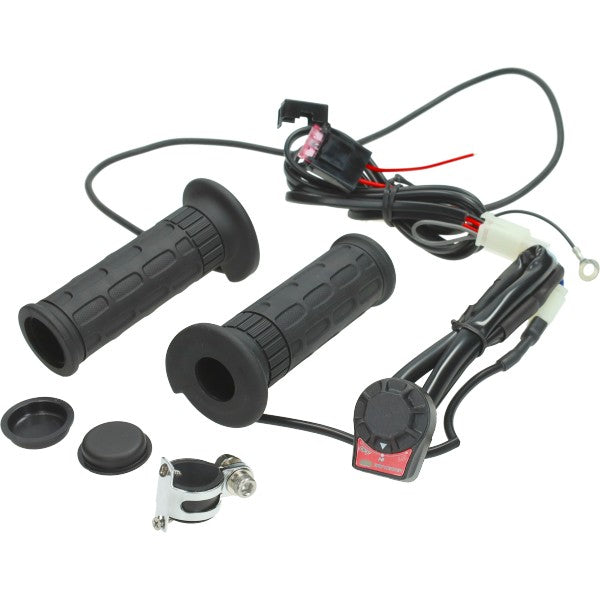 Verwarmde handvatset Koso universeel 120mm zwart