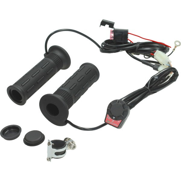 Koso verwarmde handvatset universeel 22/22 mm 130 mm