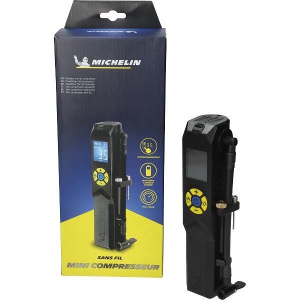Michelin mini luchtcompressor USB oplaadbaar tot 10 bar