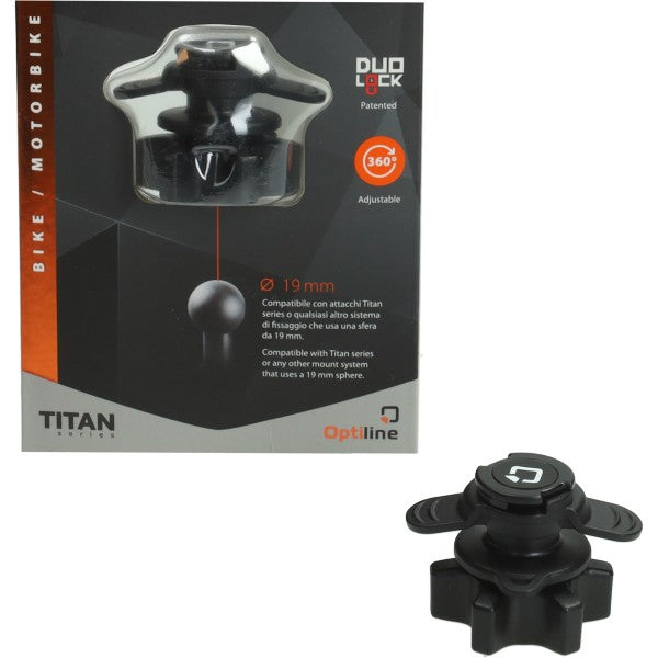 Optiline telefoonhouder voor Titan Series 19 mm bol