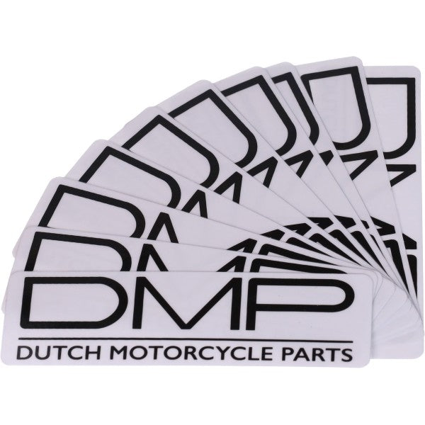 DMP sticker 100 x 30 mm - set van 10