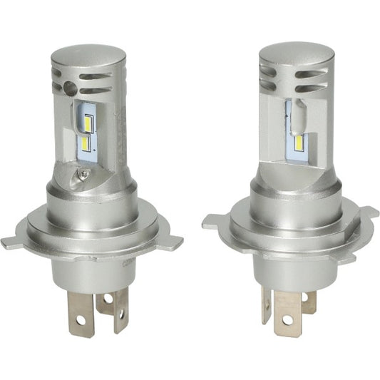 H4 LED lamp 12/24V Quick-Fit 15W P43t, set van 2 - Halo Led Serie 11