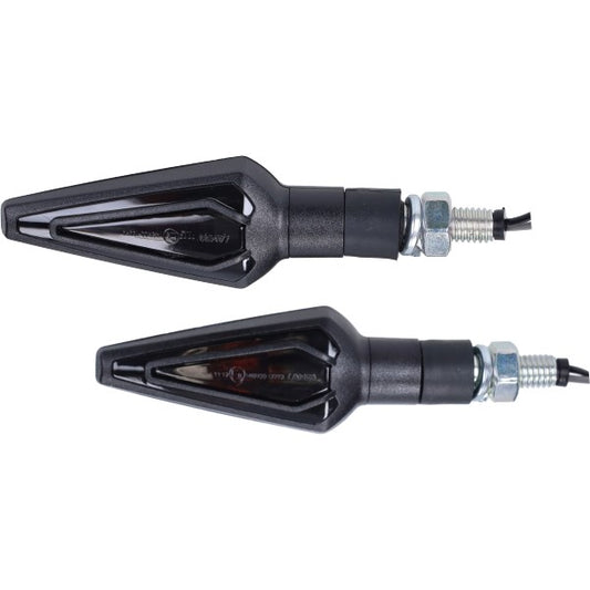 Universele knipperlichtset Lampa E-keur halogeen 10W zwart/smoke