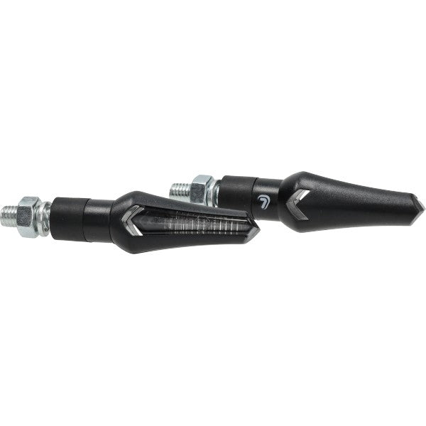 Lampa Zephyr LED knipperlicht zwart E-keur 90493
